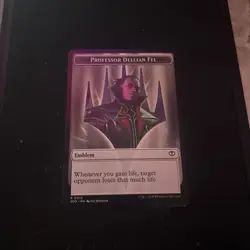 Professor Dellian Fel/Pest DoubleSideed Token Secrets Of Strixhaven+Bonus Foils - Image 1