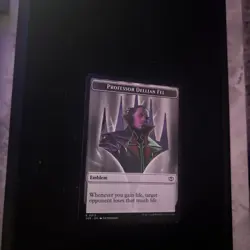 Professor Dellian Fel/Pest DoubleSideed Token Secrets Of Strixhaven+Bonus Foils - Image 2