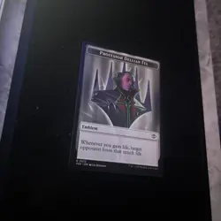 Professor Dellian Fel/Pest DoubleSideed Token Secrets Of Strixhaven+Bonus Foils - Image 3
