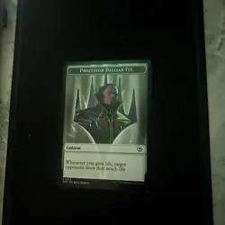 Professor Dellian Fel/Pest DoubleSideed Token Secrets Of Strixhaven+Bonus Foils - Image 4