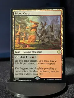 Blood Crypt #0262 Regular Rare Lorwyn Eclipsed ECL MTG NM - Image 1