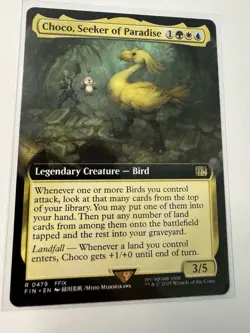 Choco, Seeker of Paradise (Extended Art) ✅ Final Fantasy ✅ Magic (mtg) - Image 1