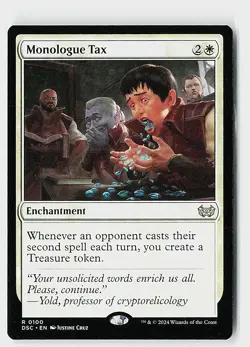 Monologue Tax R Commander: Duskmourn: House of Horror 100 NM - Image 1
