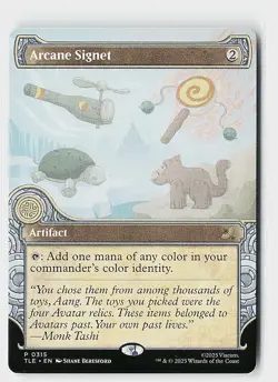 Arcane Signet (Showcase) P Avatar: The Last Airbender: Eternal-Legal 315 NM - Image 1