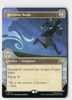 Swiftfoot Boots (Showcase) P Avatar: The Last Airbender: Eternal-Legal 317 NM - Image 1