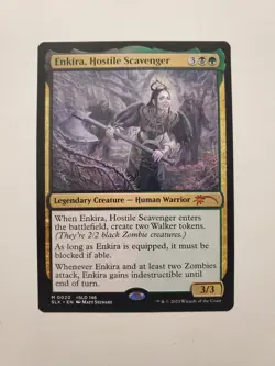 MTG Magic Enkira, Hostile Scavenger Universe Within SLX Cards (SLX) NM - Image 1