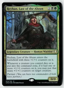 Reyhan, Last of the Abzan Foil R Commander Anthology Volume II 13 NM - Image 1