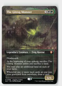 The Gitrog Monster (Borderless) M Commander: Bloomburrow 88 NM - Image 1