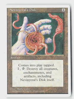 Nevinyrral's Disk R Fourth Edition LP - Image 1
