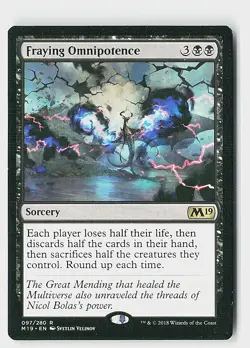 Fraying Omnipotence R Core Set 2019 97 NM - Image 1
