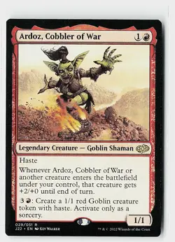 Ardoz, Cobbler of War R Jumpstart 2022 29 NM - Image 1