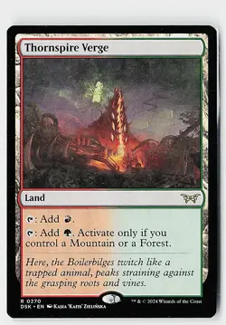 Thornspire Verge R Duskmourn: House of Horror 270 NM - Image 1