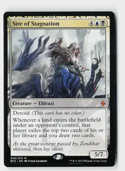 Sire of Stagnation M Battle for Zendikar 206 NM - Image 1
