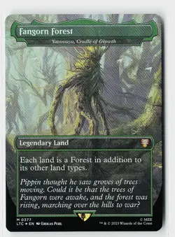 Fangorn Forest - Yavimaya, Cradle of Growth Foil M Commander: The Lord of the Ri - Image 1