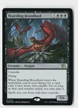 Hoarding Broodlord Foil R March of the Machine 110 NM - Image 1