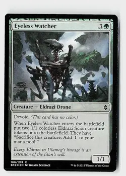Eyeless Watcher Foil C Battle for Zendikar 166 NM - Image 1