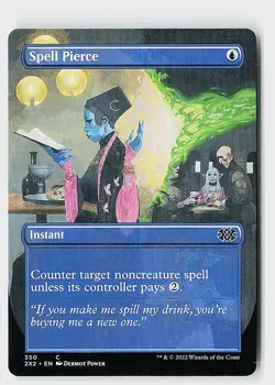 Spell Pierce (Borderless) C Double Masters 2022 350 NM - Image 1