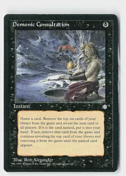 Demonic Consultation U Ice Age 9 NM - Image 1