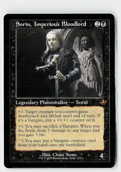 Sorin, Imperious Bloodlord (Retro Frame) M Innistrad Remastered 476 NM - Image 1