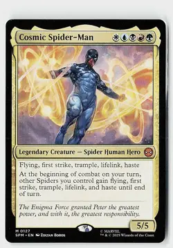 Cosmic Spider-Man M Marvel's Spider-Man 127 NM - Image 1