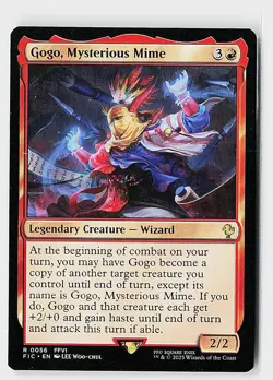Gogo, Mysterious Mime R Commander: FINAL FANTASY 56 NM - Image 1
