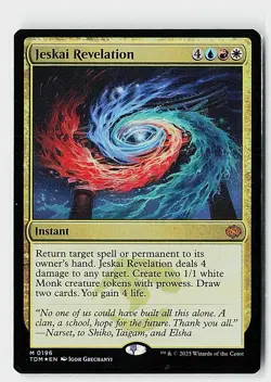 Jeskai Revelation Foil M Tarkir: Dragonstorm 196 NM - Image 1