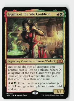 Agatha of the Vile Cauldron M Wilds of Eldraine 199 NM - Image 1