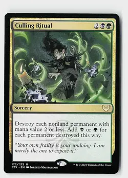 Culling Ritual R Strixhaven: School of Mages 172 NM - Image 1