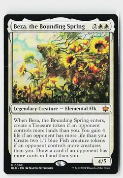 Beza, the Bounding Spring M Bloomburrow 2 NM - Image 1