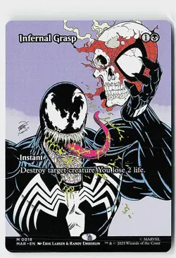 Infernal Grasp (Borderless) M Marvel Universe Eternal-Legal 18 NM - Image 1