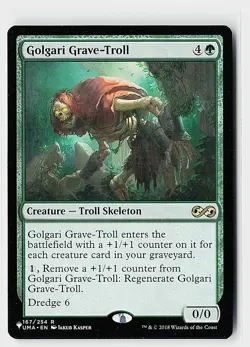 Golgari Grave-Troll R The List Reprints 167/254 NM - Image 1