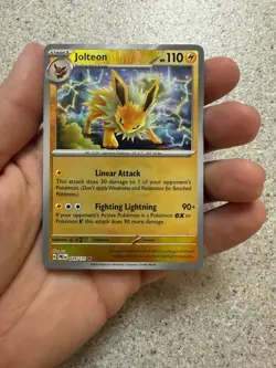 Jolteon 029/131 Master Ball Reverse Holo Pokemon Prismatic Evolutions ENG NM - Image 2
