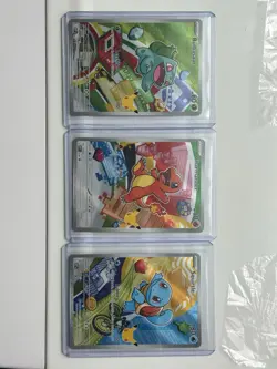 Pokemon Celebrations Starter Promos Charmander Squirtle Bulbasaur - Image 1