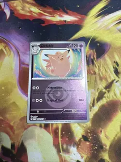 Pokemon TCG | Clefable 075/217 (Love Ball) | Ascended Heroes | Reverse Holo | NM - Image 1