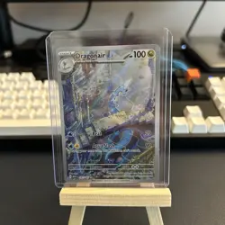 Pokemon Dragonair 181/165 SV151 Illustration Rare Full Art Holo 100 HP English - Image 1