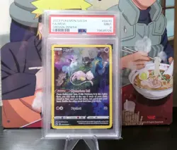 Pokemon Mew GG10/GG70 Full Art Holo Ultra Rare Crown Zenith PSA 9 TCG - Image 1