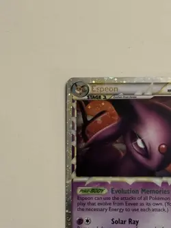 Pokemon Espeon PRIME Undaunted Set HOLO Ultra Rare HGSS Series Card 81/90 MP - Image 2