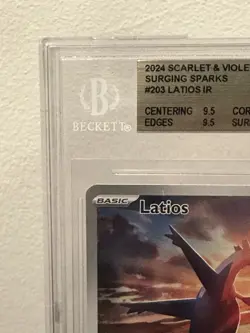 POKEMON LATIOS SURGING SPARKS IR 203 BGS GEM MINT INVEST - Image 3