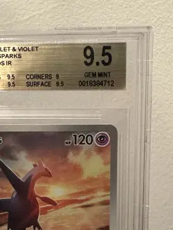 POKEMON LATIOS SURGING SPARKS IR 203 BGS GEM MINT INVEST - Image 4