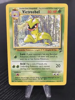 Victreebel Base Set 2 #032/130 Pokemon 2000 TCG Non Holo Rare - Image 1