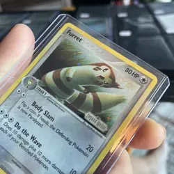 2006 Pokemon, Legend Maker, #33/92 Furret, Uncommon Reverse Holo Stamped NM - Image 3