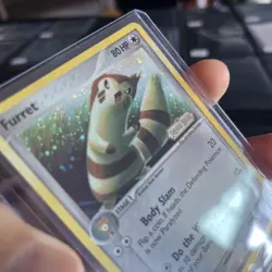 2006 Pokemon, Legend Maker, #33/92 Furret, Uncommon Reverse Holo Stamped NM - Image 4