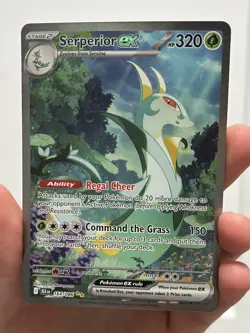 Pokemon Serperior EX Special Illustration Rare 164/086 Black Bolt NM - Image 1