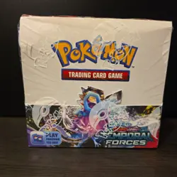 Pokemon TCG Scarlet & Violet - Temporal Forces Booster Sealed Box - 36 Packs - Image 1