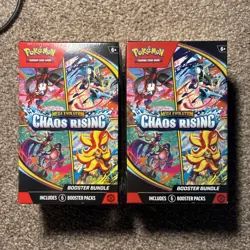 Pokemon Chaos Rising Booster Bundle Sealed LOT OF 2 - Image 1