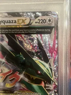 Pokemon TCG M Rayquaza EX Celebrations Classic Collection Holo 76/108 PSA 9 - Image 3