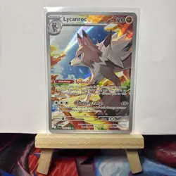 Lycanroc Journey Together 166/159 Illustration Rare Pokemon TCG NM - Image 1