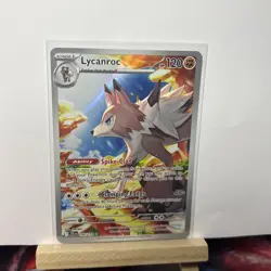 Lycanroc Journey Together 166/159 Illustration Rare Pokemon TCG NM - Image 4