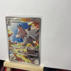 Lycanroc Journey Together 166/159 Illustration Rare Pokemon TCG NM - Image 5