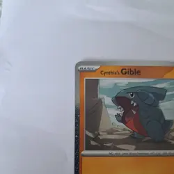 Pokemon 102/182 Cynthia's Gible Cosmo Holo From Destined Rivals - Image 2